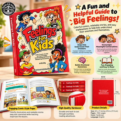 Feelings For Kids Comic Book